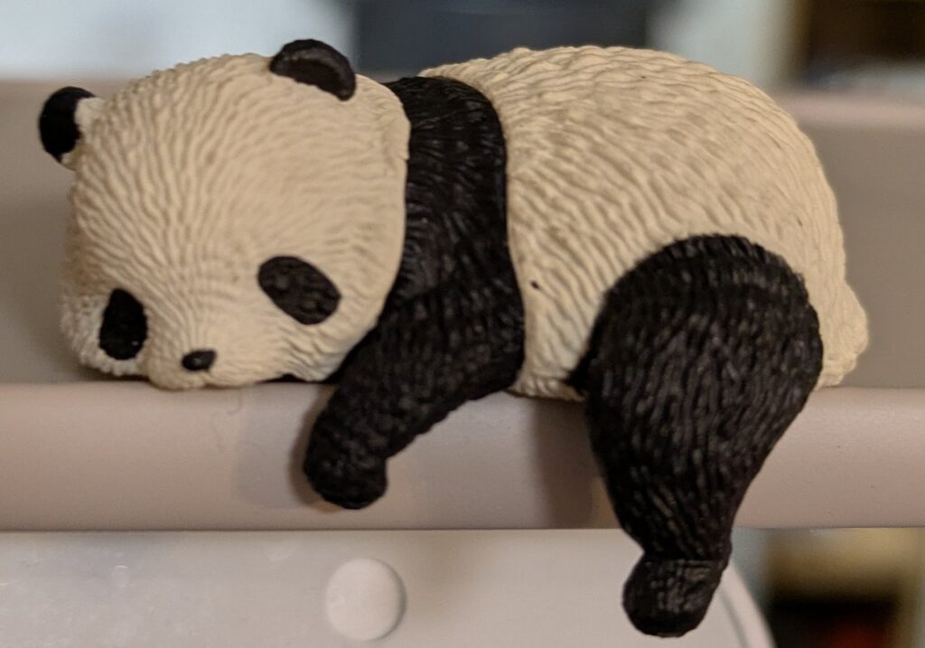 ふちやすみ パンダ