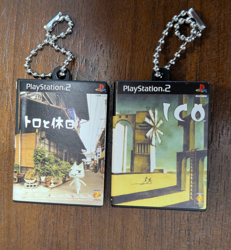 PlayStation ゲームパッケージ　ミニチュアチャーム