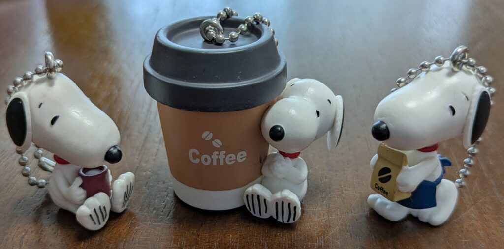 PEANUTS コーヒースタンドスタイル フィギュアマスコット3